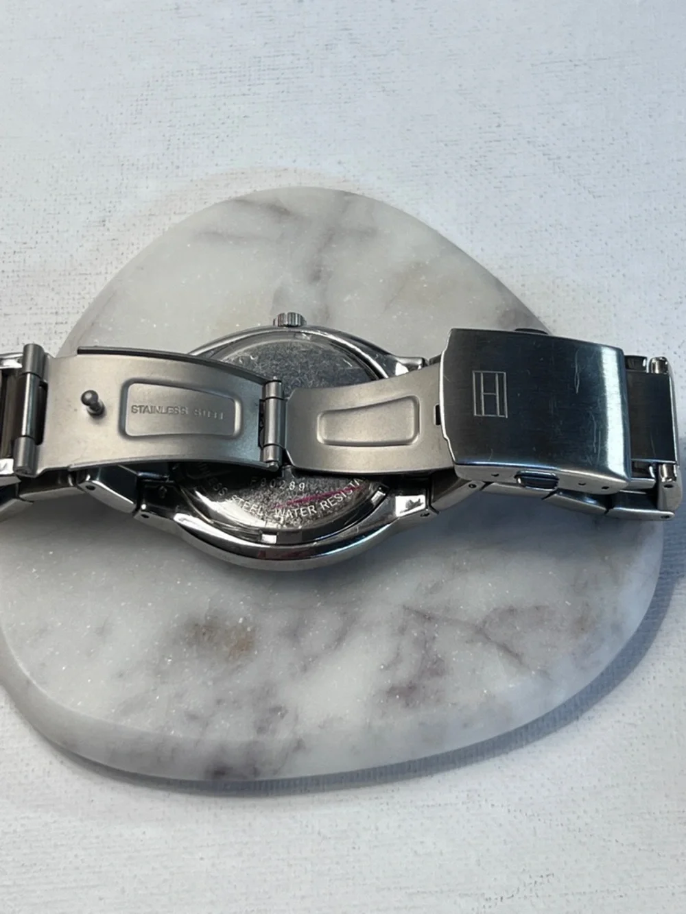 Tommy Hilfiger model F90289 Stainless Steel Watch, New battery , unused
